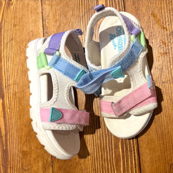 OshKosh B'gosh Other - Oshkosh B'Gosh Multicolor Adjustable Toddler Sandals Size 10
